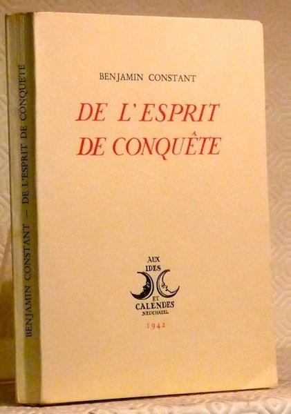 De l’esprit de conquête.