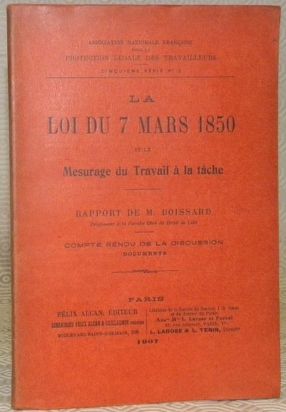 La Loi du 7 Mars 1850 et le mesurage du …