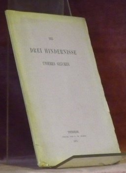 Die drei Hindernisse unseres glückes.