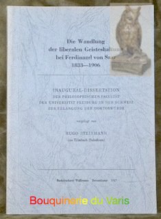 Die Wandlung des liberalen Geisteshaltung bei Ferdinand von Saar. 1833 …