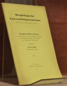 Morphologische Untersuchungen im Goms. Mit 9 Textfiguren, 11 Photographien und …