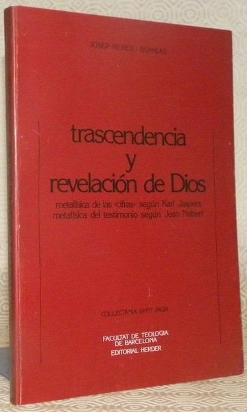 Trascendencia y revelacion de Dios. Metafisica de las “cifras” segun …