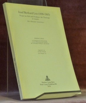 Josef Burkard Leu (1808-1865). Propst im Hof und Professor der … | Immagine principale