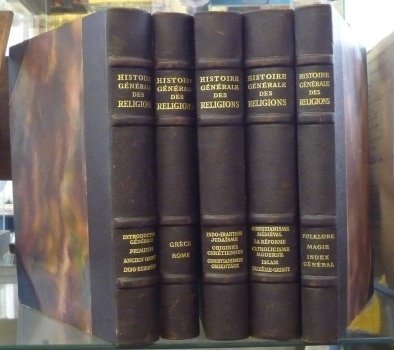 Histoire générale des religions. 5 Volumes complet. I: Introduction générale. … | Immagine principale