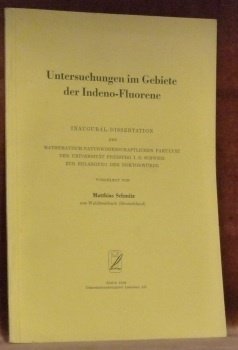 Untersuchungen im Gebiete der Indeno-Fluorene. Diss.