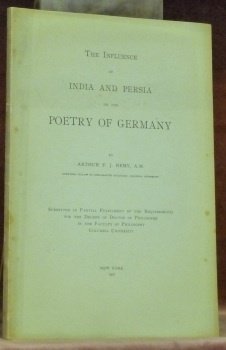 The Influence of India and Persia on the Poetry of … | Immagine principale