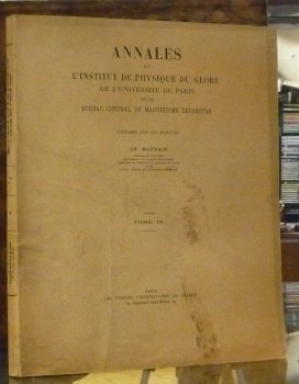 Annales de l’Institut de Physique du Globe de l’Université de … | Immagine principale