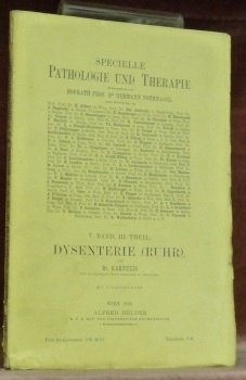 Dysentrie (Ruhr). Von Dr. Kartulis. Mit 13 Abbildungen. Specielle Pathologie … | Immagine principale