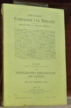 Syphilitischen Erkrankungen des Gehirns. Von Prof. Dr. H. Oppenheim. Mit … | Immagine principale