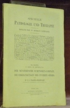 Der Ménière’sche Symptomen-Complex. Die Erkrankungen des Inneren Ohres. Von Dr. … | Immagine principale