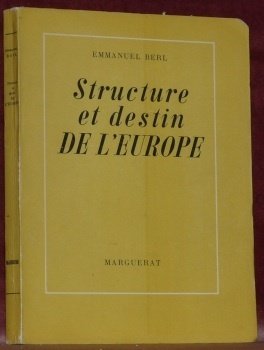 Structure et Destin de l’Europe. | Immagine principale