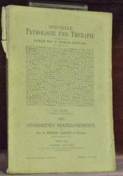 Die angeborenen Herzkrankheiten. Von Prof. Dr. Hermann Vierordt in Tübingen. … | Immagine principale