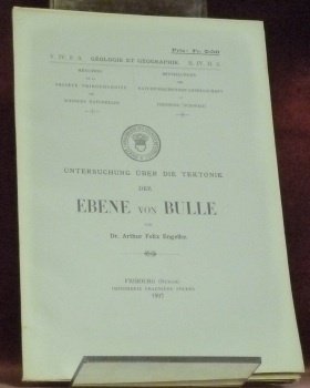 Untersuchung über die Tektonik der Ebene von Bulle. Mitteilunen der … | Immagine principale