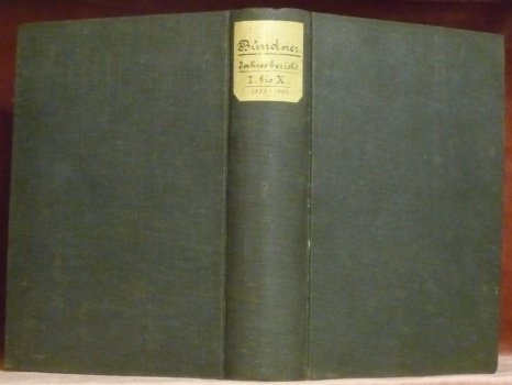 Jahresbericht des bündnerischen Lehrer-Vereins. Erster Jahrgang 1883/84. 58 Seiten. Zweiter … | Immagine principale