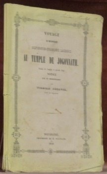 Voyage du Missionnaire Alphonse-François Lacroix au Temple de Jogonnath. Traduit …