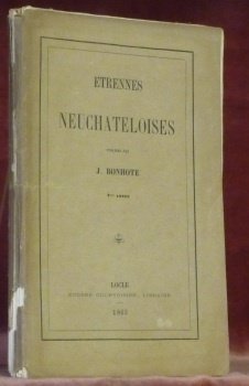 Etrennes Neuchâteloises. 2e Année.