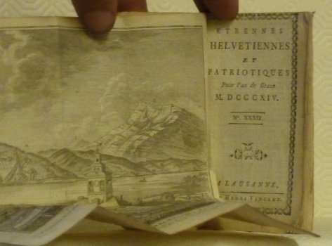 ETRENNES Helvétiennes et patriotiques pour l’an de grace M. DCCCXIV, …