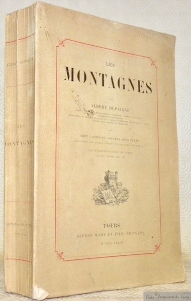 Les Montagnes. Sept cartes en couleur hors texte, dessinées par …
