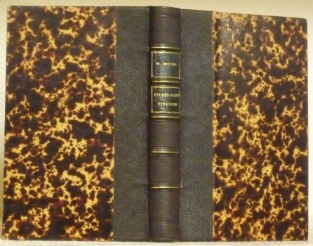 Etudes d’Art étranger. Josef Mehoffer, Rimskij Korsakof, Gustave Mahler, Böcklin, …