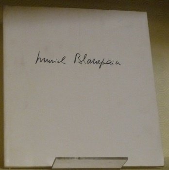 Muriel Blancpain. Cahier imprimé à l’occasion de l’exposition rétrospective du …