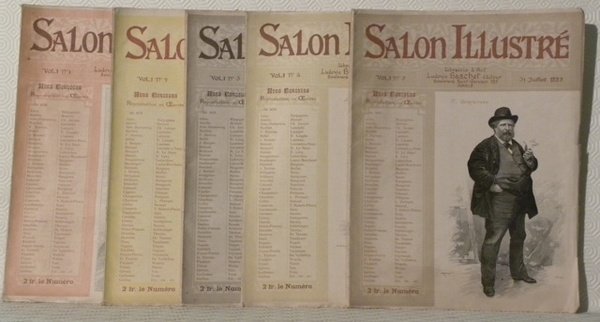 Salon Illustré. Vol. 1. N° 1 - 2 - 3 …