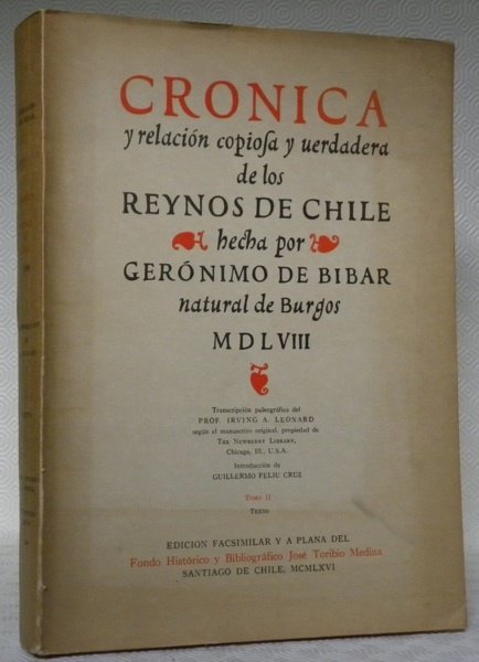 Cronica y relacion copiosa y uerdadera de los Reynos de …