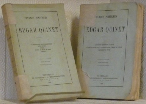 Oeuvres Politiques.Tome premier et second. Tome premier : La Révolution …