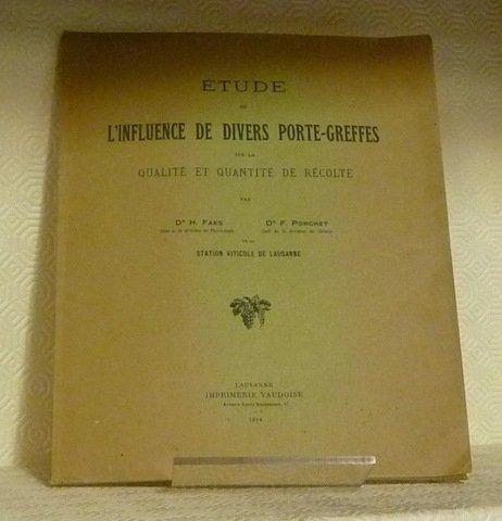 Etude de l’influence de divers porte-greffes sur la qualité et … | Immagine principale