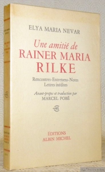 Une amitié de Rainer Maria Rilke. Rencontres, entretiens, notes et … | Immagine principale