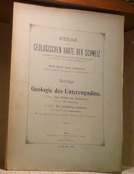 Beiträge zur Geologie des Unterengadins. I: Teil. Das Gebiet der … | Immagine principale