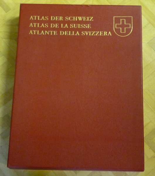 Atlas der Schweiz. Atlas de la Suisse. Atlante della Svizzera.