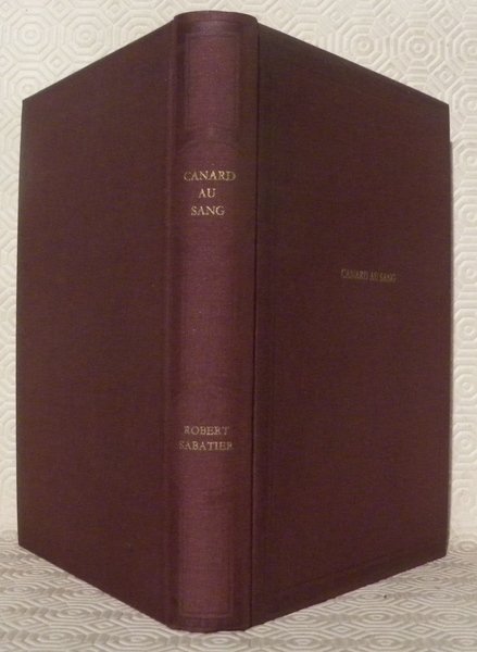 Canard au sang. Roman. | Immagine principale