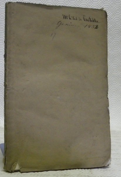 Actes de la Société Helvétique des Sciences Naturelles. A Genève … | Immagine principale