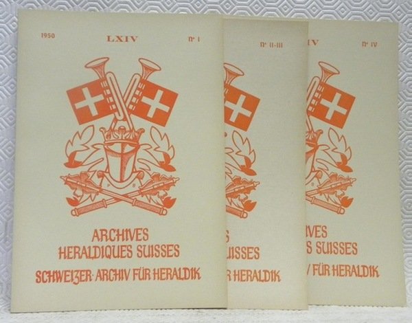 Schweizer Archiv für Heraldik. Archives Héraldiques Suisses. Archivo Araldico Svizzero. … | Immagine principale