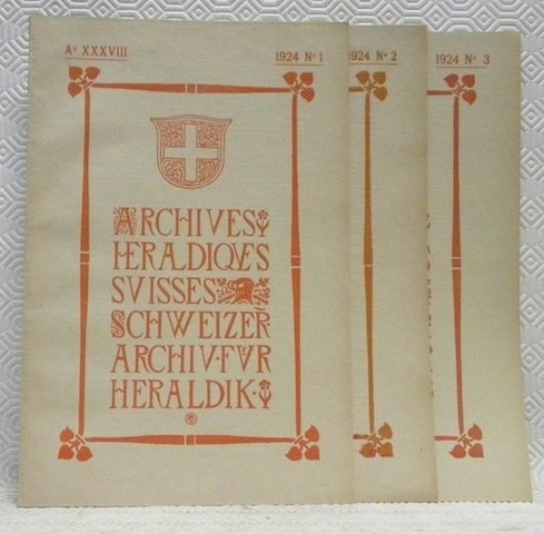 Schweizer Archiv für Heraldik. Archives Héraldiques Suisses. Archivo Araldico Svizzero. … | Immagine principale