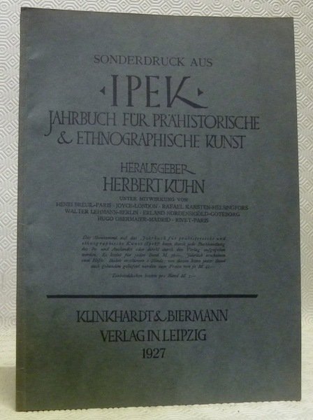 Der Skulptierte Rengeweihstab aus der Mittleren Klausenhöhle bei Essing (Niederbayern). …
