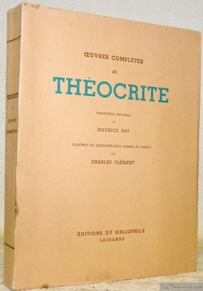 Oeuvres complètes de Théocrite. Traduction nouvelle de Maurice Rat. Illustrée … | Immagine principale
