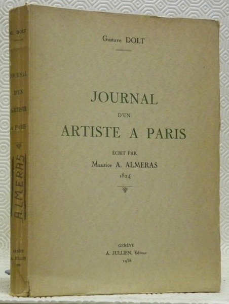 Journal d’un artiste à Paris écrit par Maurice A. Almeras … | Immagine principale
