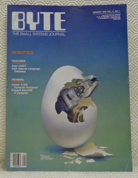 BYTE. The small systems journal. January 1986, Vol. 11, No. … | Immagine principale