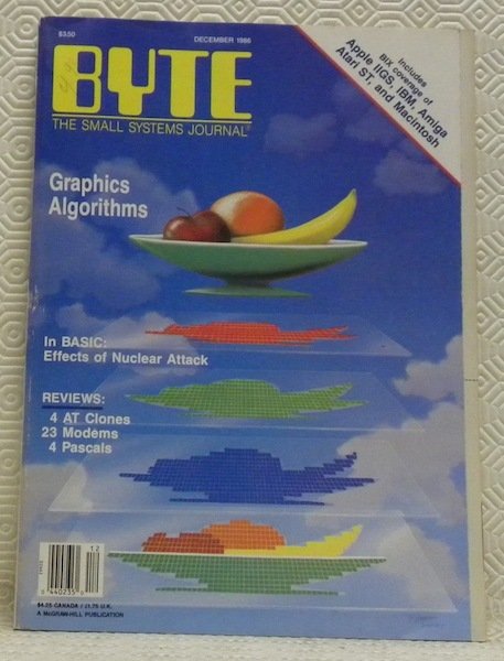 BYTE. The small systems journal. December 1986. Graphics Algorithms. In … | Immagine principale