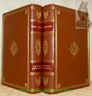 Lettres persanes. Tome premier et second.