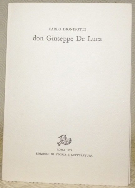 Don Giuseppe De Luca.