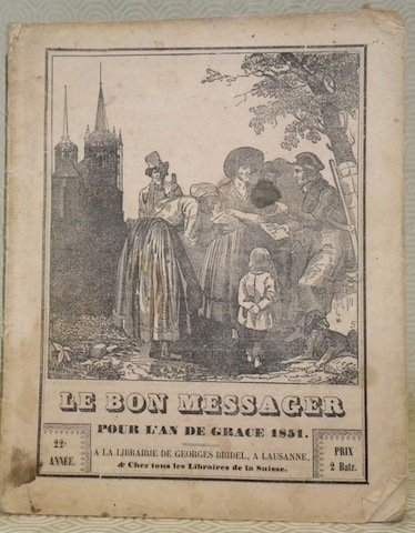 Le Bon Messager pour l’an de grace 1851. 22e Année.