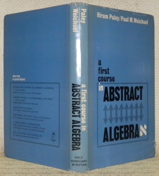A first course in abstract algebra. | Immagine principale