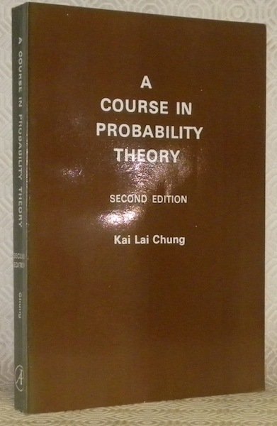 A course in probability theory. Second edition. | Immagine principale