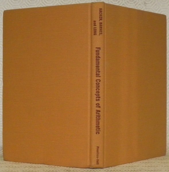 Fundamental Concepts of Arithmetic. Third printing. | Immagine principale