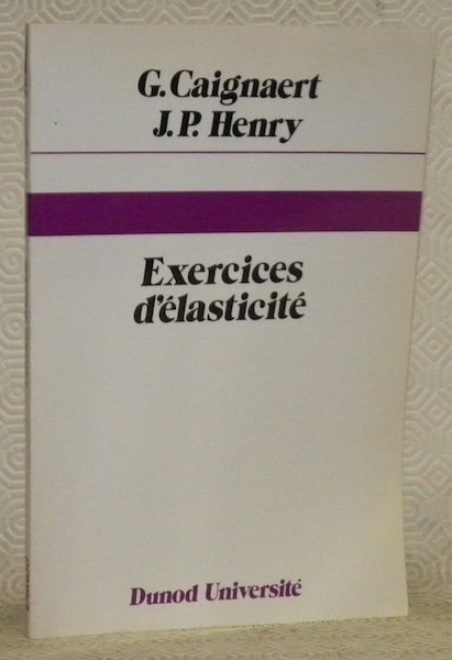 Exercices d’élasticité. 2e Edition. | Immagine principale