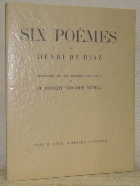 Six poèmes. Illustrés de six dessins originaux de H. Robert … | Immagine principale