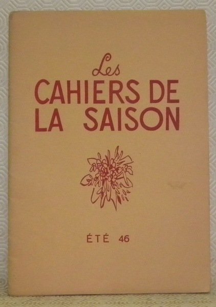 Les Cahiers de la Saison. Eté 46. | Immagine principale
