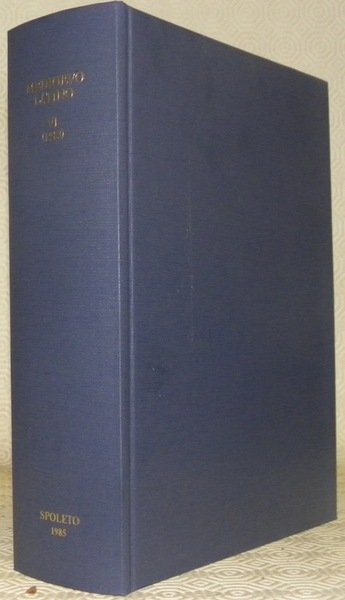 Medioevo Latino.Bollettino bibliografico della cultura europea dal secolo VI al …